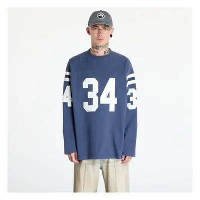 Maglietta Ambush Football L-S T-Shirt UNISEX Insignia Blue/ Tofu