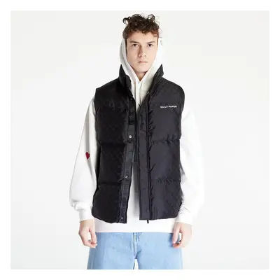 Vest Daily Paper Pondo Bodywarmer Monogram Black