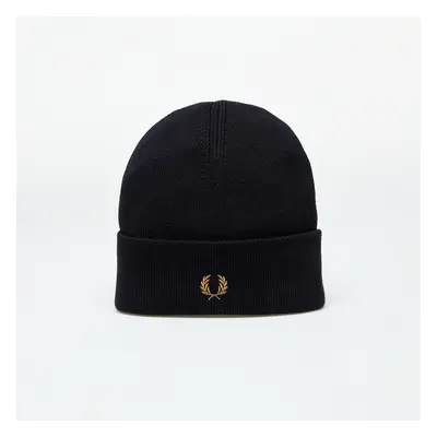 FRED PERRY Classic Beanie Navy/ Dark Caramel