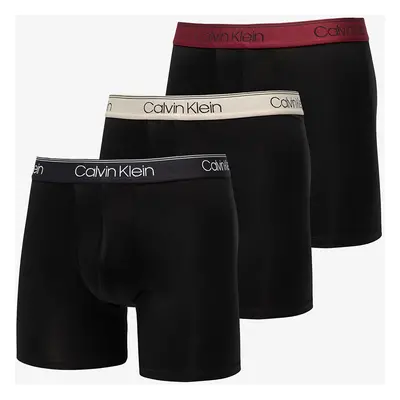 Calvin Klein Microfiber Stretch Boxer Brief 3-Pack Black