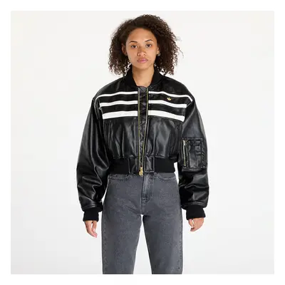 Giacca adidas Pleather Bomber Black