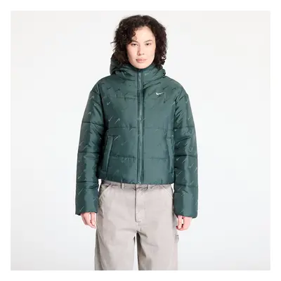 Giacca Nike Sportswear Classic Women's Loose Therma-FIT Puffer Jacket Vintage Green/ White