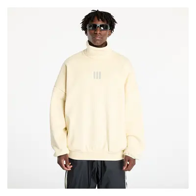 Felpa adidas x Fear Of God Athletics Fleece Mock Sweatshirt Pale Yellow