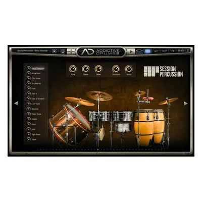 XLN Audio AD2: Session Percussion (Prodotto digitale)