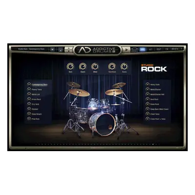 XLN Audio AD2: Studio Rock (Prodotto digitale)