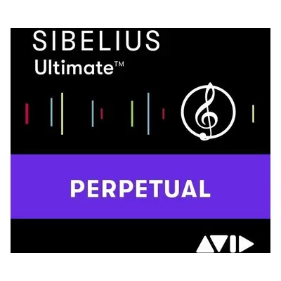 AVID Sibelius Ultimate Perpetual New License + AudioScore (Prodotto digitale)