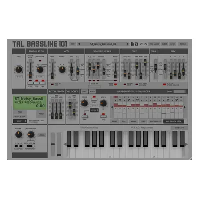 TAL SOFTWARE BassLine-101 (Prodotto digitale)