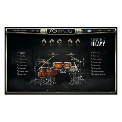 XLN Audio AD2: United Heavy (Prodotto digitale)