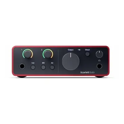 Focusrite Scarlett Solo 4th Gen Interfaccia Audio USB