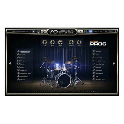 XLN Audio AD2: Studio Prog (Prodotto digitale)