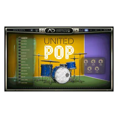 XLN Audio AD2: United Pop (Prodotto digitale)