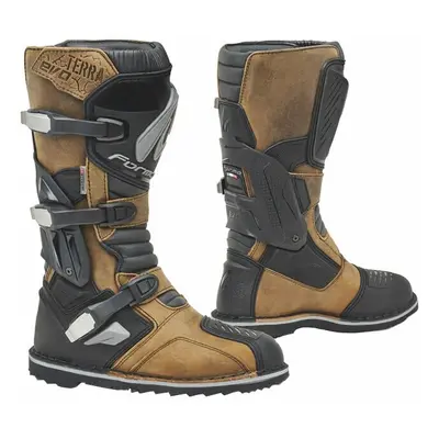 Forma Boots Terra Evo Dry Brown Stivali da moto