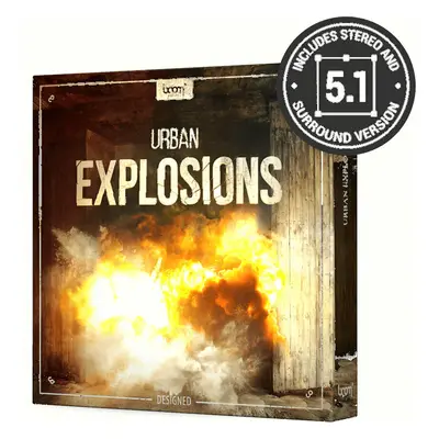 BOOM Library Urban Explosions Designed (Prodotto digitale)