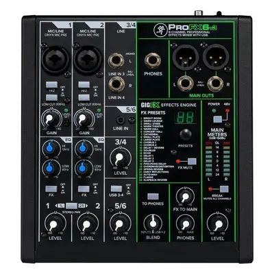 Mackie PROFX6 V3 Mixer Analogico