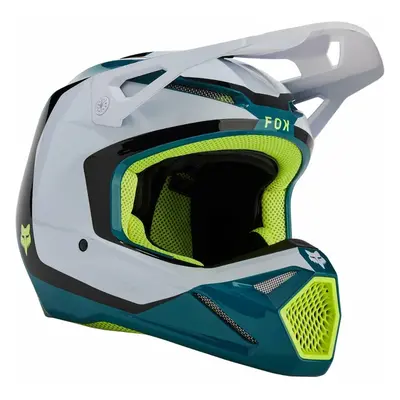 FOX V1 Nitro Maui Blue Casco