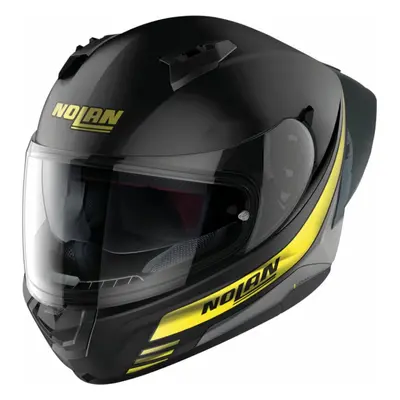 Nolan N60-6 Sport Outset Flat Black Yellow Casco