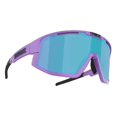 Bliz Fusion Matt Purple/Brown w Blue Multi Occhiali sportivi