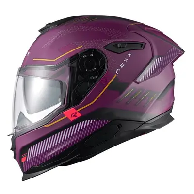 Nexx Y.100R Baron Aubergine MT Casco