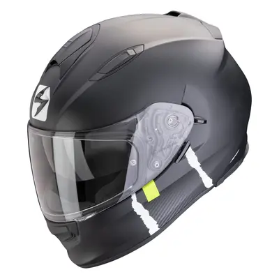 Scorpion EXO CODE Matt Black/Silver Casco