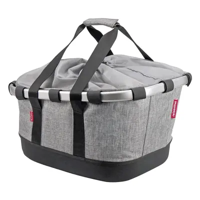 KLICKfix Bikebasket GT Borsa per portapacchi Twist Silver L