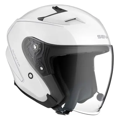 Sena Outstar Glossy White Casco