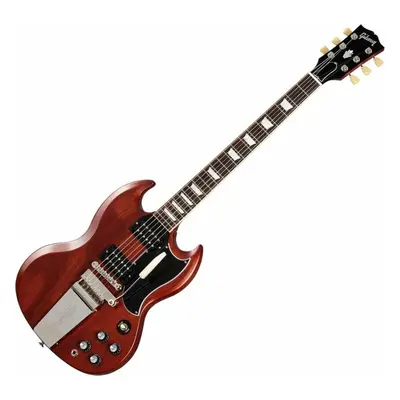 Gibson SG Standard '61 Faded Maestro Vibrola Vintage Cherry Chitarra Elettrica