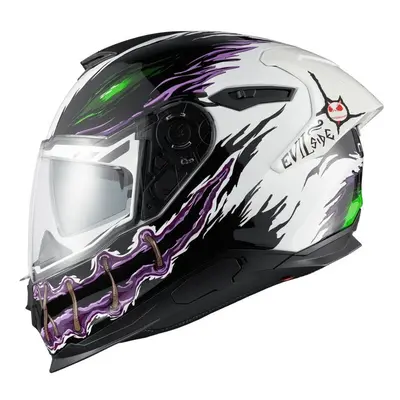 Nexx Y.100R Night Rider White Casco