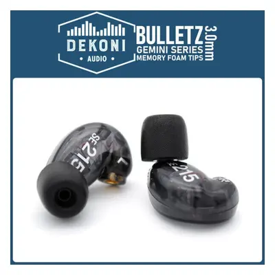 Dekoni Audio ETZ-GEMINI-LG Black Spine per cuffie