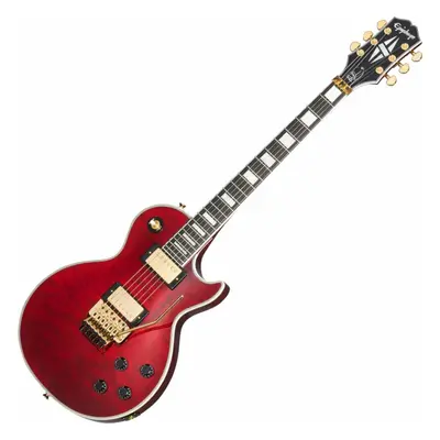 Epiphone Alex Lifeson Les Paul Custom Axcess Ruby Chitarra Elettrica