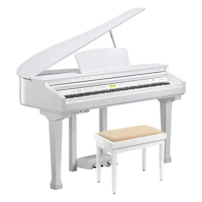 Kurzweil KAG100 Pianoforte a coda grand digitale Polished White