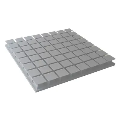 Mega Acoustic PA-PM8K-LG-60x60x6 Light Grey Pannello in schiuma assorbente