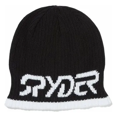 Spyder Mens Logo Hat Black Berretto invernale