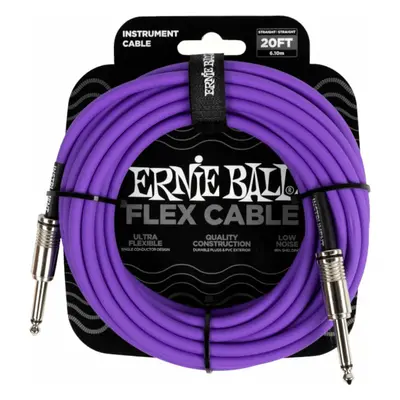 Ernie Ball Flex Instrument Cable Straight/Straight m Dritto - Dritto Cavo per strumento