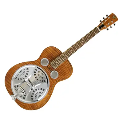 Epiphone Dobro Hound Dog Deluxe Natural Chitarra Risonante