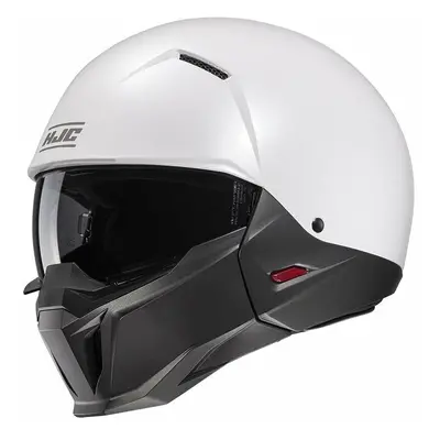 HJC i20 Solid Pearl White Casco