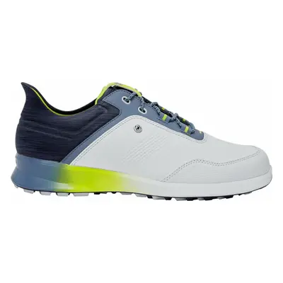 Footjoy Stratos White/Navy/Green Scarpa da golf da uomo