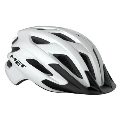 MET Crossover White Casco da ciclismo