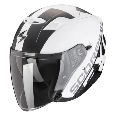 Scorpion EXO QR Matt White/Black Casco