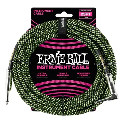 Ernie Ball P06066 7,5 m Dritto - Angolo Cavo per strumento