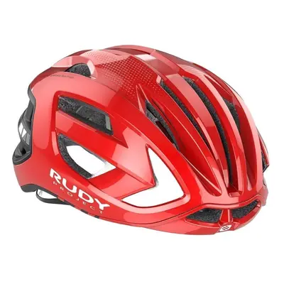 Rudy Project Egos Helmet Red Comet/Shiny Black Casco da ciclismo