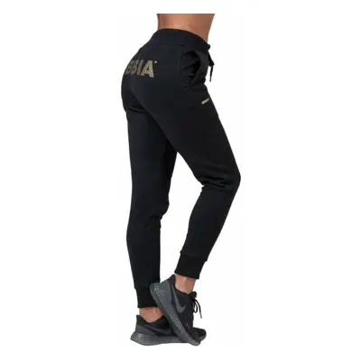 Nebbia Gold Classic Sweatpants Black Pantaloni fitness