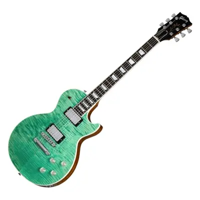 Gibson Les Paul Modern Figured SeaFoam Green Chitarra Elettrica