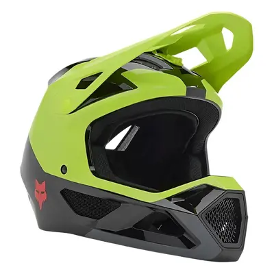 FOX Rampage Barge Fluorescent Yellow Casco da ciclismo