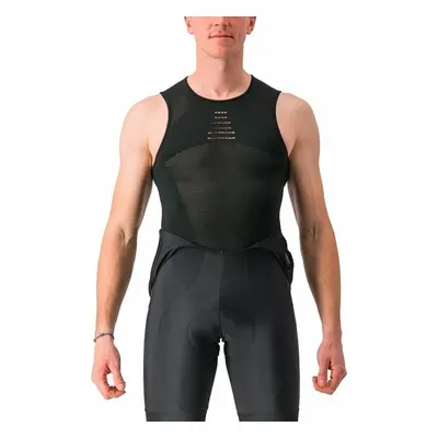 Castelli Core Seamless Base Layer Biancheria intima funzionale-Canotta Black