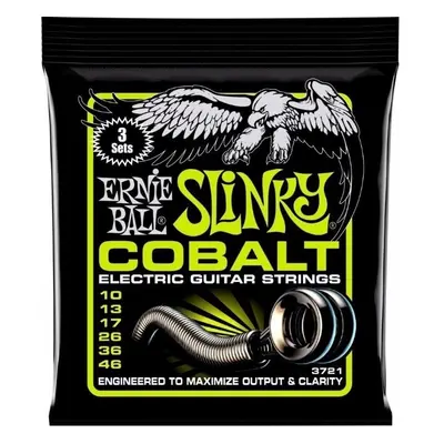 Ernie Ball Slinky Cobalt 3-Pack Corde Chitarra Elettrica