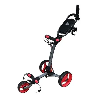 Axglo TriLite Grey/Red Trolley manuale golf