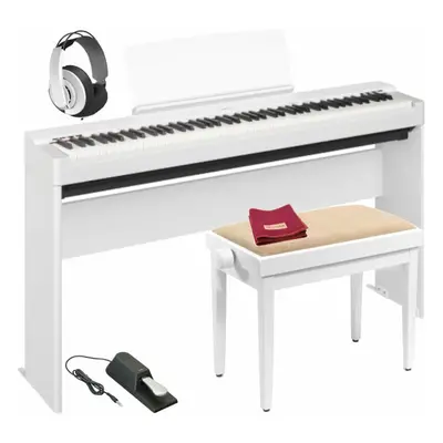 Yamaha P-225WH DELUXE SET Piano da Palco White