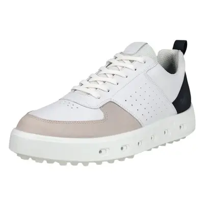 Ecco Street White/Black/Gravel Scarpa da golf da uomo