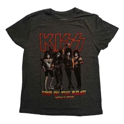 Kiss Maglietta End Of The Road Tour Unisex Black