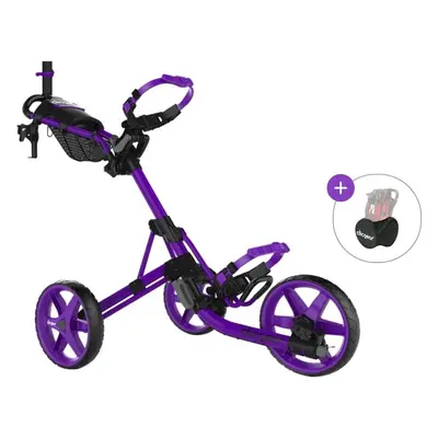 Clicgear Model 4.0 Purple SET Purple Trolley manuale golf